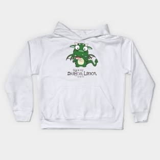 Dragon, Lance Kids Hoodie